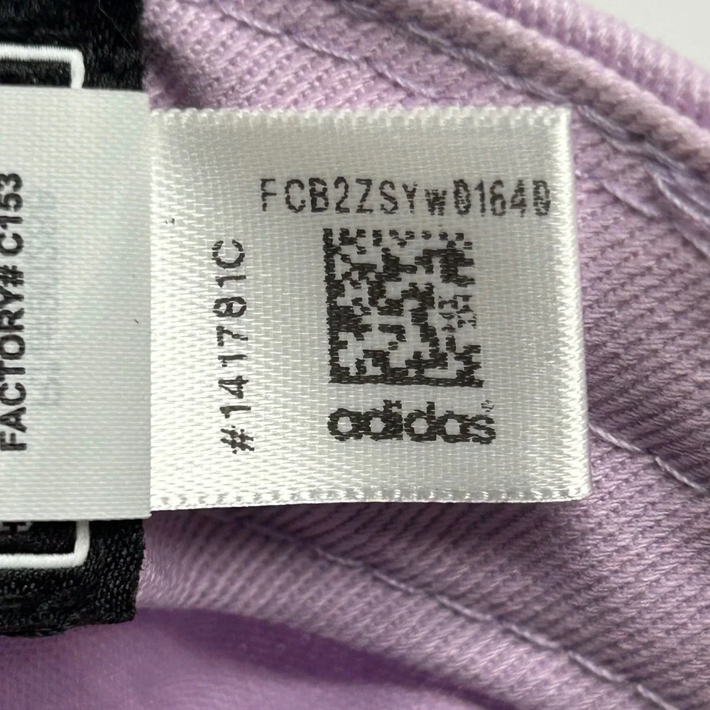 Adidas Trefoil Hat Women's Adjustable Strapback Lavender Purple Cap‎